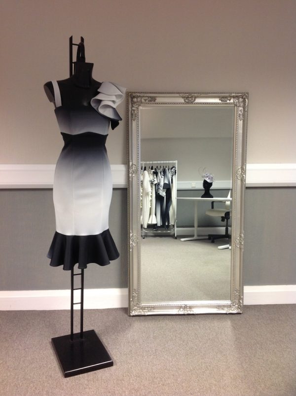 Waterfall flirt dress