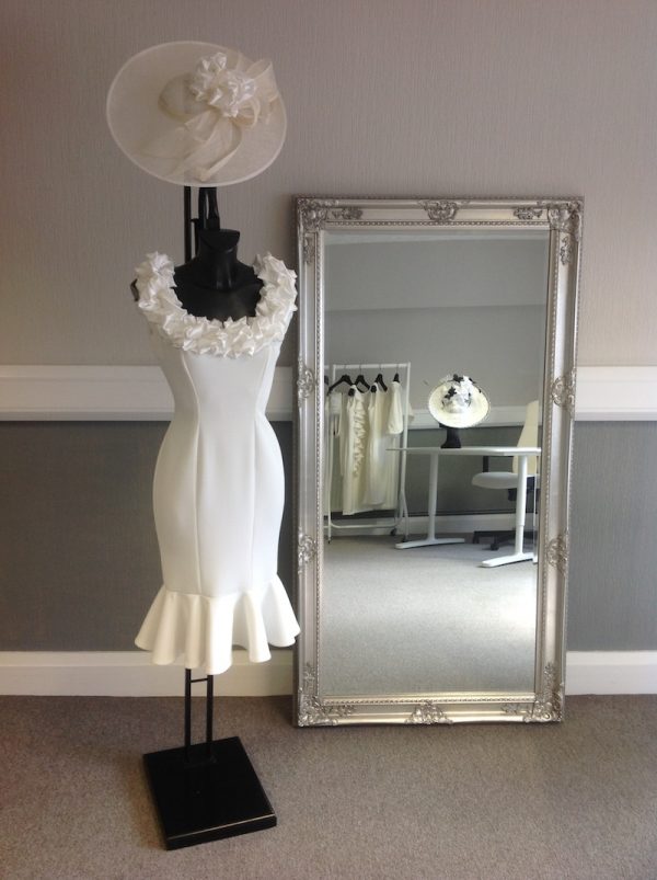 Scoop bubble flirt dress